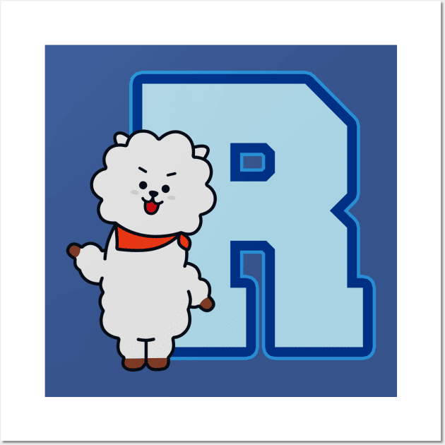 BT21 University - RJ Wall Art by ZeroKara